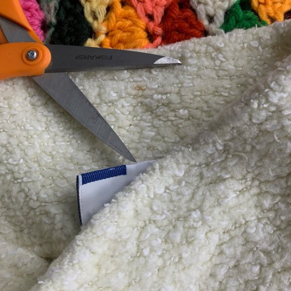 Vintage 90s Art Unlimited Animal Exchange Oversized Teddy Zip Up Sweatsh… - Picture 9 of 13